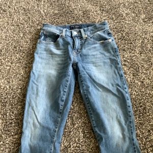 lucky jeans size 0/25 blue
